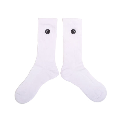 SMILEY SOCKS WHITE