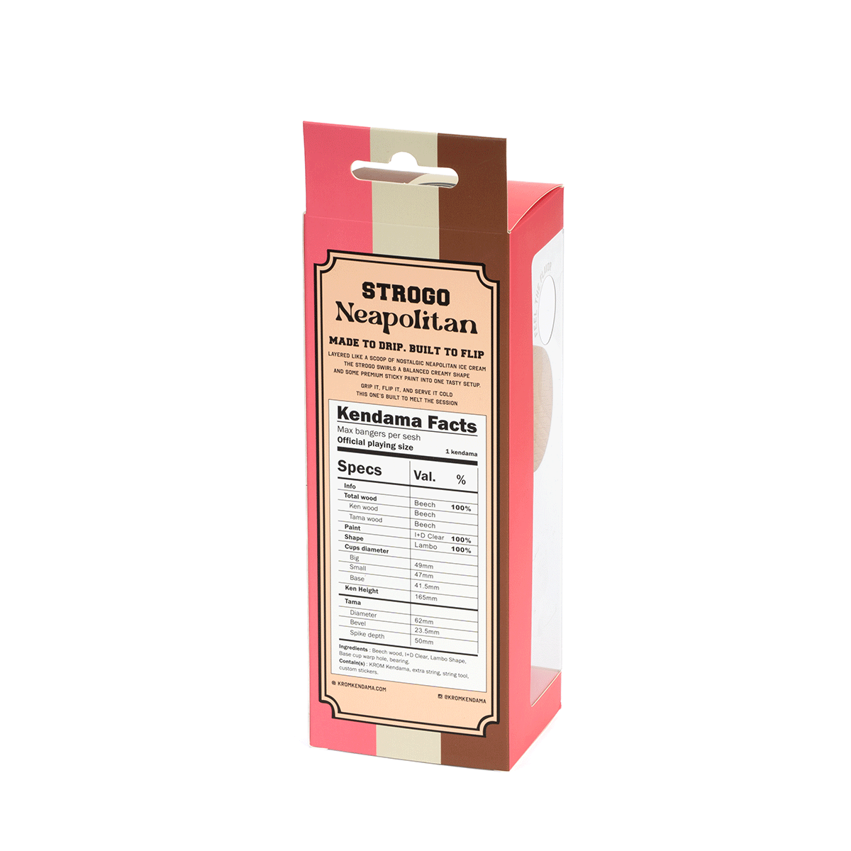 STROGO NEAPOLITAN STRAWBERRY